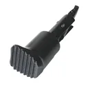 Forward Controls Design Vertical Serrated Low Snag Forward Assist, Black - Forward Controls Design