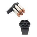 Zeta Industries K-Clip 6rds Speed Loader Fits Colt D-Frame/Taurus 856 - Zeta6