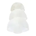 OTTO Large 3-Flanged Medium Stem Replacement Eartip, Clear Pack of 10 - Otto Engineering
