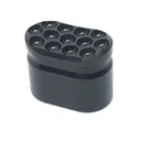 Forward Controls Design EMR-HC Dimple Enhanced Magazine Release Button, Black - Forward Controls Design