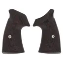 VZ Grips Square Bottom Grip Fits Smith & Wesson N-Frame, Black Cherry - VZ Grips