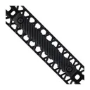 VZ Grips Operator 3-Slot M-LOK Panel 4.71" x 0.60", Black - VZ Grips