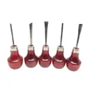 UJ Ramelson 107R 5-Piece Craft Decoy Luthier Tool Set - U.J. Ramelson