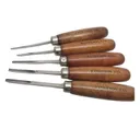 UJ Ramelson 5-Piece V and U Chisel Carving Set - U.J. Ramelson