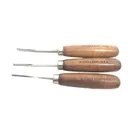 UJ Ramelson 3-Piece Bent V 60 deg Veiner Set - U.J. Ramelson