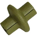 Pine Ridge Kisser Button Slotted Olive Green 1 pk. - Pine Ridge