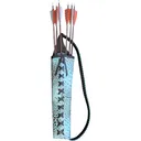 Neet Alligator Embossed Back Quiver RH Turquoise - Neet