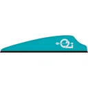 Q2i Fusion X-II Vanes Teal 2.5 in. 100 pk. - Q2I