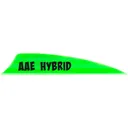 AAE Hybrid 2.0 Shield Cut Vanes Bright Green 50 pk. - AAE Archery