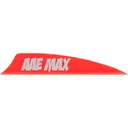 AAE Max 2.0 Shield Cut Vanes Red 50 pk. - AAE Archery