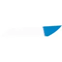 Gateway Mako Feathers White Blue Tip 3.125 in. LW 50 pk. - Gateway