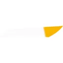 Gateway Mako Feathers White Yellow Tip 3.125 in. LW 50 pk. - Gateway