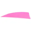 Trueflight Shield Cut Feathers Pink 3 in. RW 100 pk. - Trueflight
