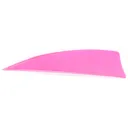 Trueflight Shield Cut Feathers Pink 3 in. LW 100 pk. - Trueflight