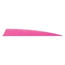 Trueflight Shield Cut Feathers Pink 4 in. RW 100 pk. - Trueflight