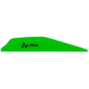 Bohning Alpha Vanes Neon Green 100 pk. - Bohning