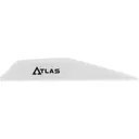Bohning Atlas Vanes White 100 pk. - Bohning