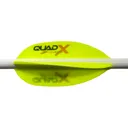 Flex Fletch Quad X Vanes Flo Yellow 50 pk. - Flex-Fletch