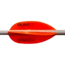 Flex Fletch Quad X Vanes Blaze Orange 50 pk. - Flex-Fletch