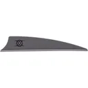 Bohning X Vanes Shield Cut 3 in. Silver 36 pk. - Bohning