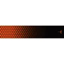 White Water Archery Honeycomb Fade Arrow Wraps Fade Orange 5 in. x 1.125 in. 15 pk. - White Water Archery