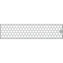 White Water Archery Reflective Arrow Wraps Honeycomb White 5 in. x 1.125 in. 15 pk. - White Water Archery