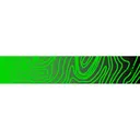 White Water Archery Topo Fade Arrow Wraps Green 5 in. x 1.125 in. 15 pk. - White Water Archery
