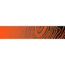 White Water Archery Topo Fade Arrow Wraps Orange 5 in. x 1.125 in. 15 pk. - White Water Archery