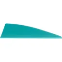 TAC Vanes Driver High Profile Vanes Turquoise 100 pk. - TAC Vanes