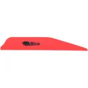 Bohning Wild Vanes 3 in. Hot Pink 100 pk. - Bohning