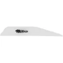 Bohning Wild Vanes 3 in. White 100 pk. - Bohning