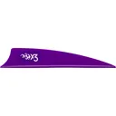 Bohning X3 Vanes Shield Cut 3 in. Purple 36 pk. - Bohning