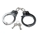 Rothco Double Lock Steel Handcuffs - Silver - Rothco