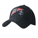 Rothco Us Navy Anchor - Flag Low Profile Cap, Navy Blue - Rothco