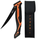Danco Lunar-I Folding 6" Fillet Knife, Black/Orange - LNR-6FFK - Danco