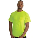 Rothco Moisture Wicking Pocket T-Shirt - Safety Green, 3X-Large - Rothco