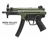 HK SP5K PDW 5.83" 9mm Pistol Green - 81001457 Iron Valley exclusive - Heckler and Koch