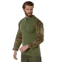 Rothco 1-4 Zip Tactical Airsoft Combat Shirt - Woodland Digital Camo, Small - Rothco