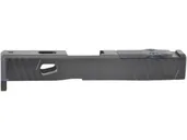 Rival Arms Precision A1 Optic Ready Ported Slide Fits Glock G43/G43X - Black - Enhanced Slide with Optic Cut for Glock G43/G43X - RA-RA10G306A - Rival Arms