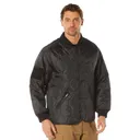Rothco Quilted Woobie Jacket - Black, Small - Rothco