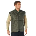 Rothco Quilted Woobie Vest - Olive Drab, Small - Rothco