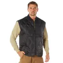 Rothco Quilted Woobie Vest - Black, Small - Rothco