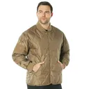 Rothco Quilted Woobie Jacket - Coyote Brown, 2X-Large - Rothco