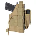 Rothco Molle Modular Ambidextrous Holster - Coyote Brown - Rothco