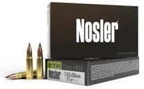 Nosler 7.62x39mm 123 grain Expansion Tip Lead-Free Rifle Ammo, 20/Box - 40040 - Nosler