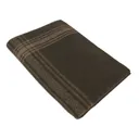 Rothco Striped Outdoor Wool Blanket - Brown - Tan - Rothco