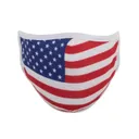 Rothco Us Flag Reusable 3 Layer Facemask - Red - White - Blue, Large - X-Large - Rothco