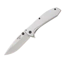 Bear & Son 4" Framelock Assisted Opener, Stainless Steel - 112A - Bear and Son Cutlery