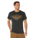 Rothco Military Grade Workwear Graphic T-Shirt - Black, Small - Rothco