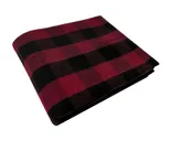Rothco Plaid Wool Blanket 62X 80 - Red Plaid - Rothco